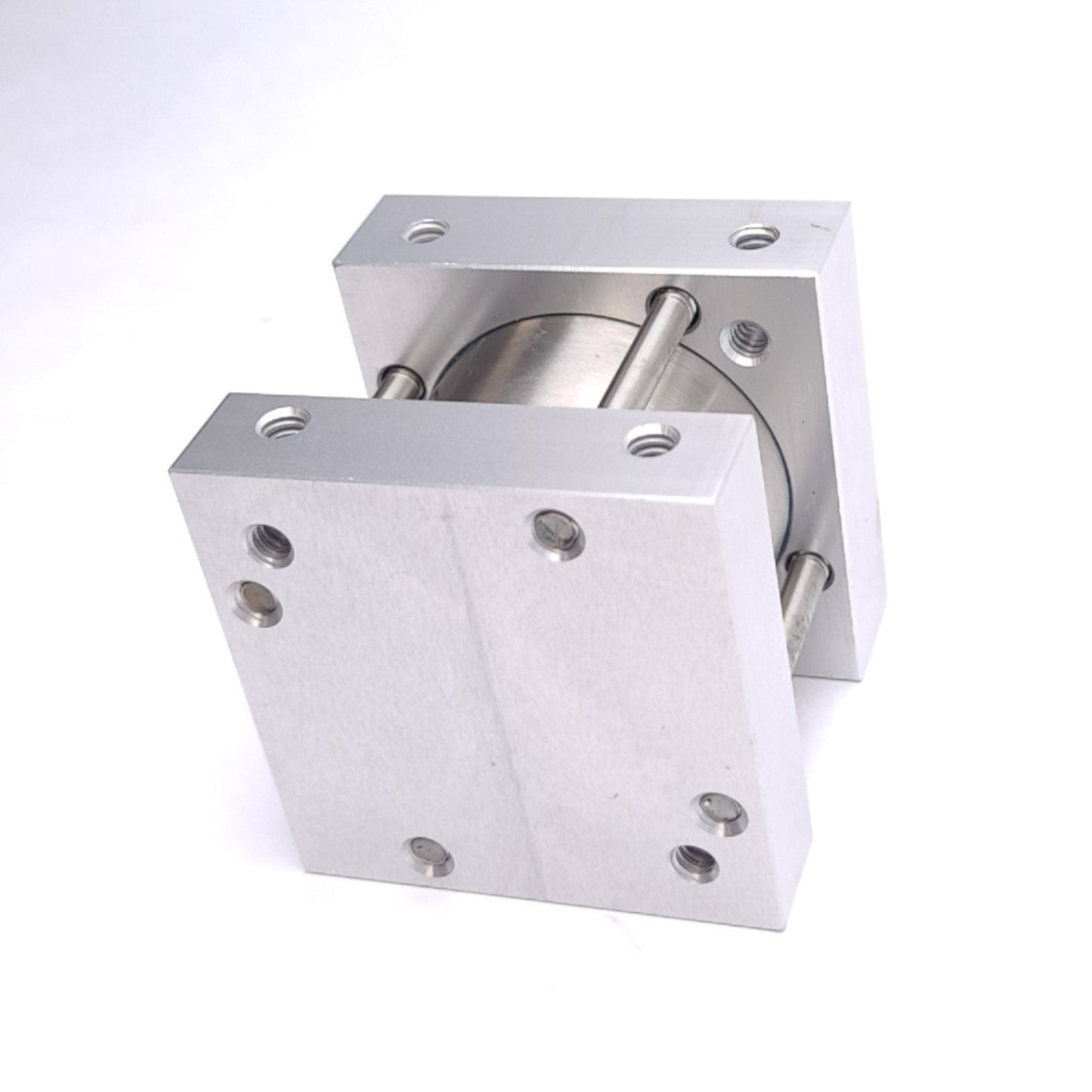 Used Bimba FS-170.75 Compact Square Cylinder, ø3in Bore, 0.75in Stroke, 1/8NPT 150psi