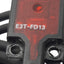 Used Omron E3T-FD13 Photoelectric Sensor, PNP Output, 12-24VDC 20mA, 5-30mm Range, 2m