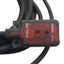 Used Omron E3T-FD13 Photoelectric Sensor, PNP Output, 12-24VDC 20mA, 5-30mm Range, 2m