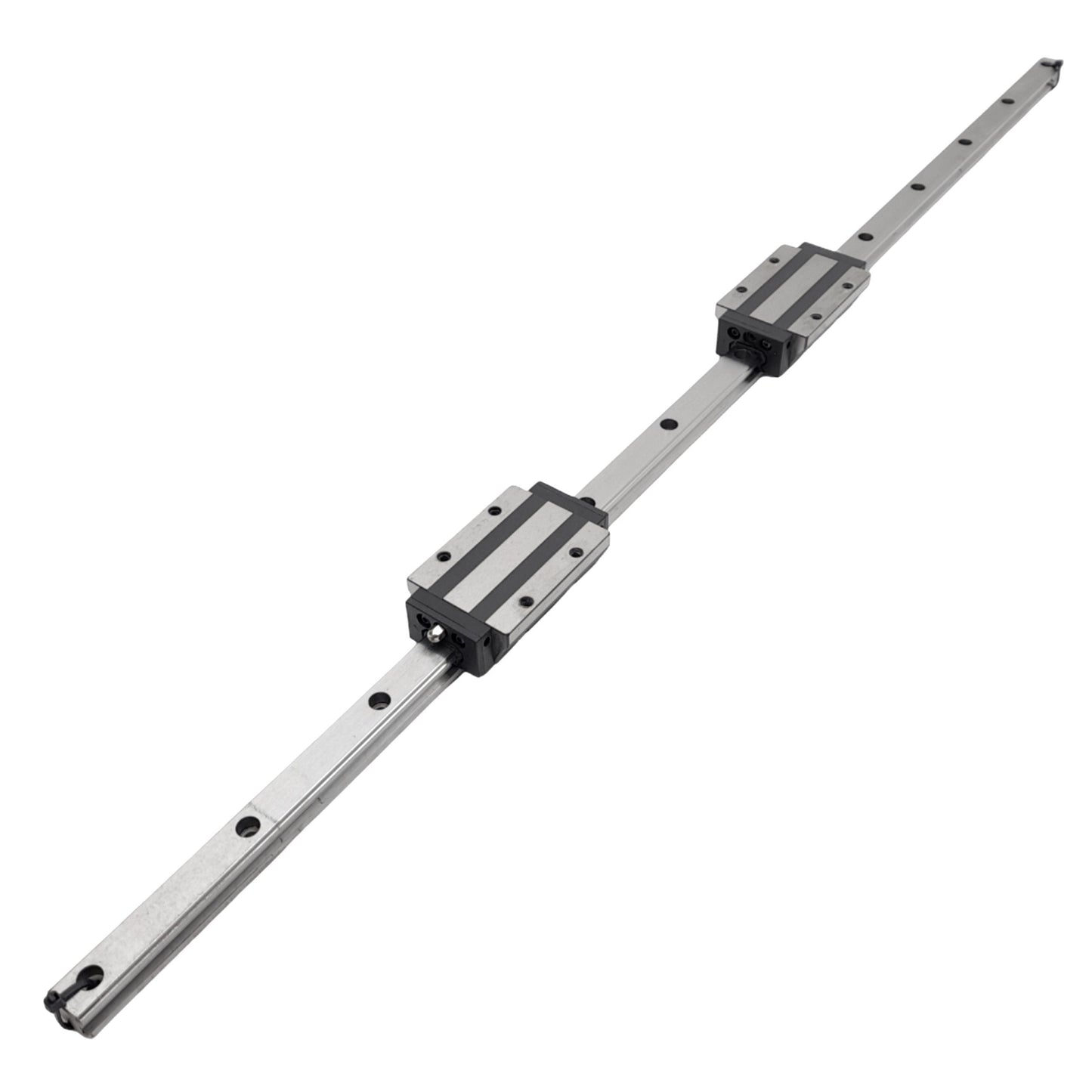 Used PMI SME15LEA-K (x2) Linear Guideways w/ 15x740mm Rail, 60mm Pitch, 27.5kN Max