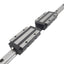 Used PMI SME15LEA-K (x2) Linear Guideways w/ 15x740mm Rail, 60mm Pitch, 27.5kN Max