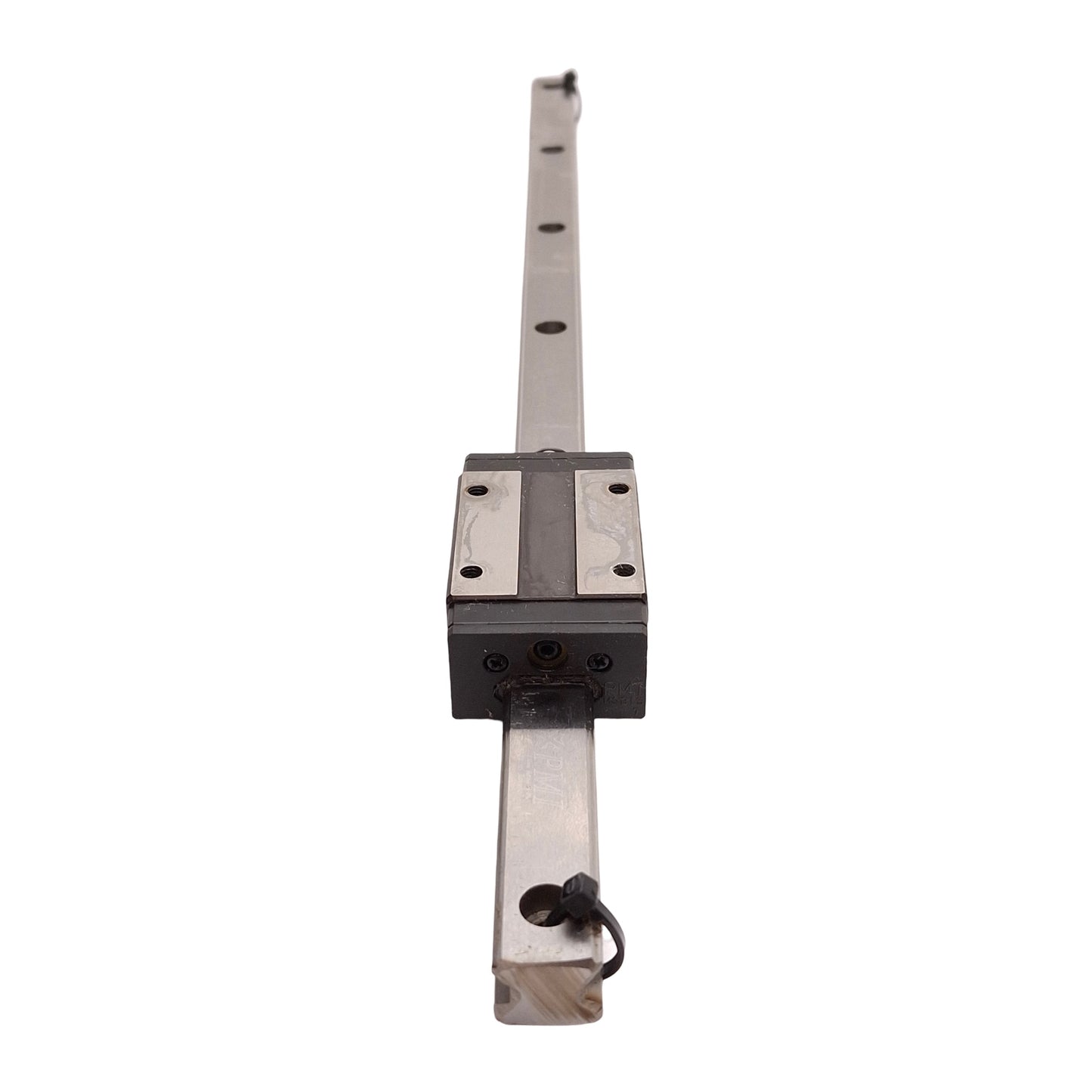 Used PMI MSB15SSSFC Linear Guide Assembly, 57.2x34mm Carriage, 380x15x12.5mm Rail