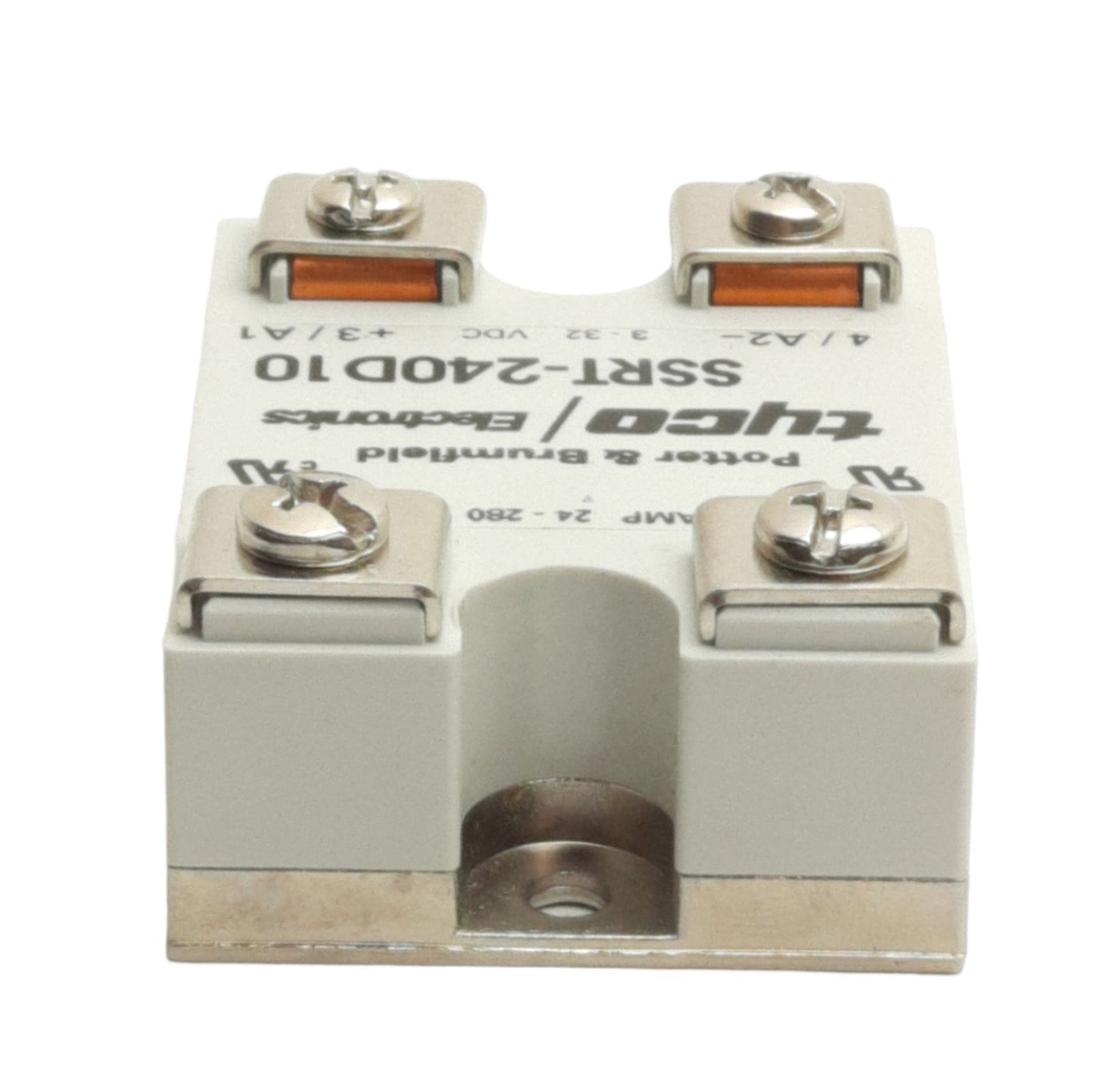 Used Potter & Brumfield SSRT-240D10 Relay 10A 280VAC SPST Contact 3-32VDC Control