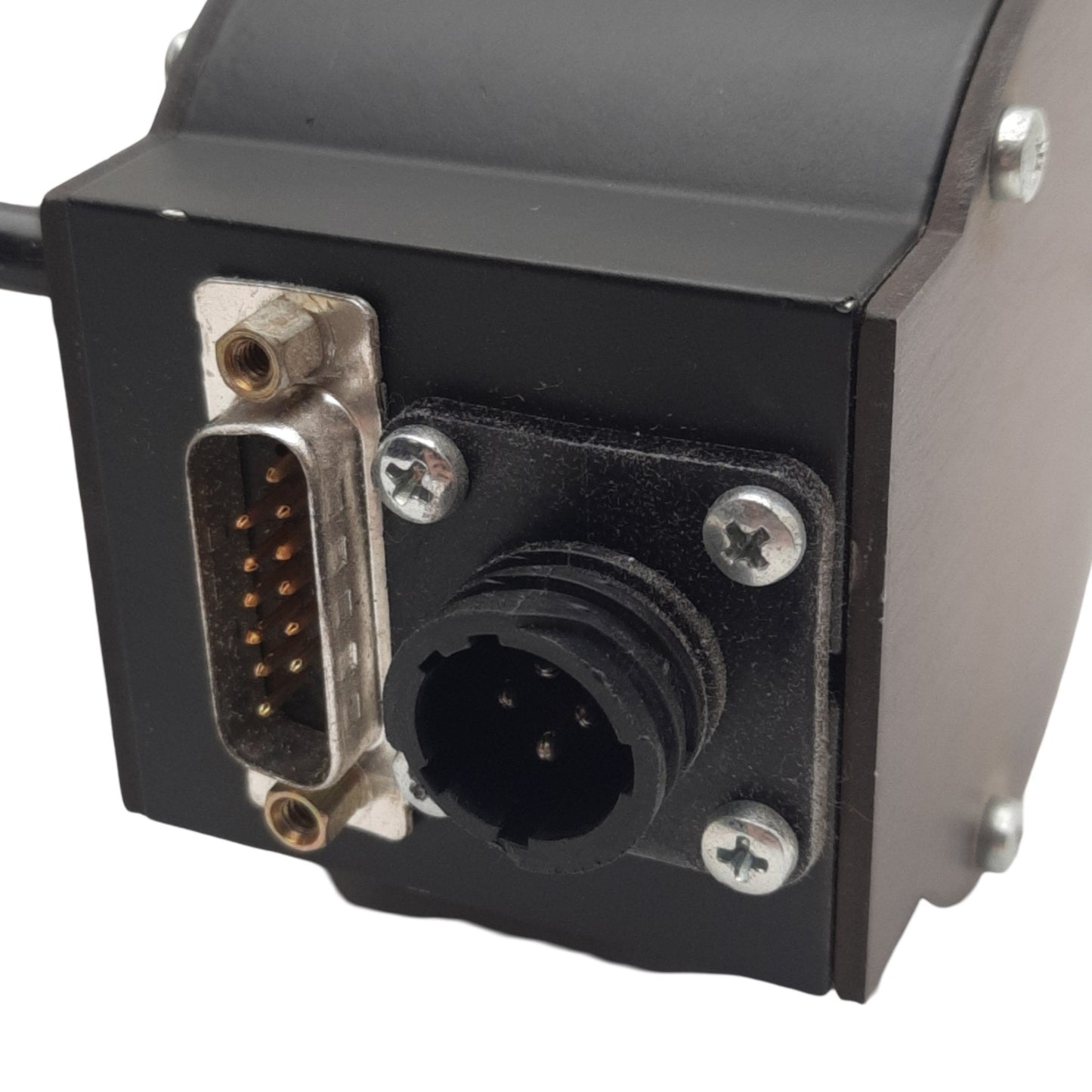 Used MCG 2234-MB4917 Servo Motor, 60VDC 2A, 3000rpm, 50oz-in, ø6.40mm Shaft, DB15M