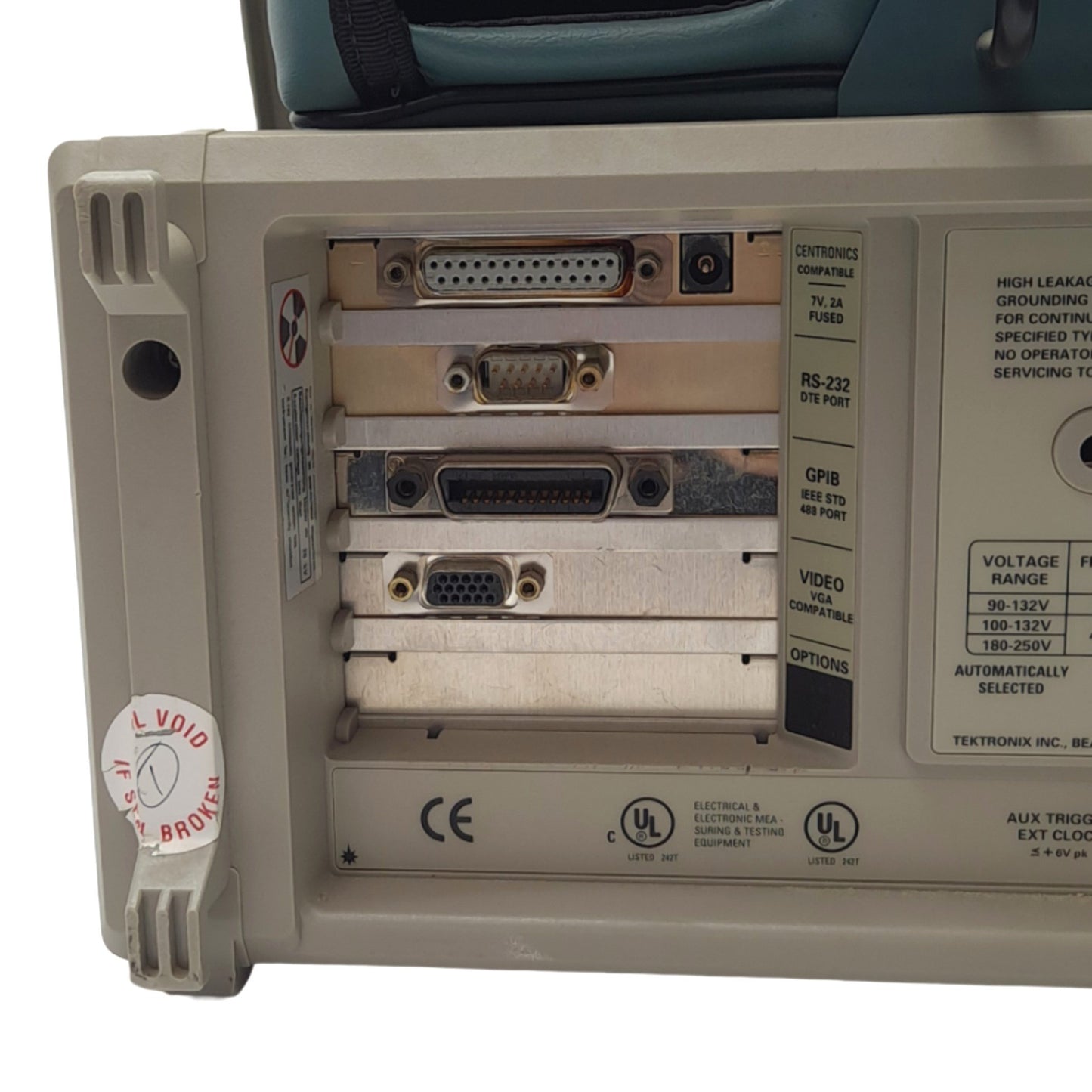 Used Tektronix TDS 420A Digitizing Oscilloscope, 4-Channel, 200MHz 100MS/s, GPIB