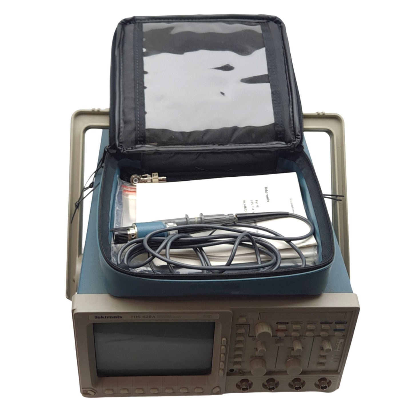 Used Tektronix TDS 420A Digitizing Oscilloscope, 4-Channel, 200MHz 100MS/s, GPIB