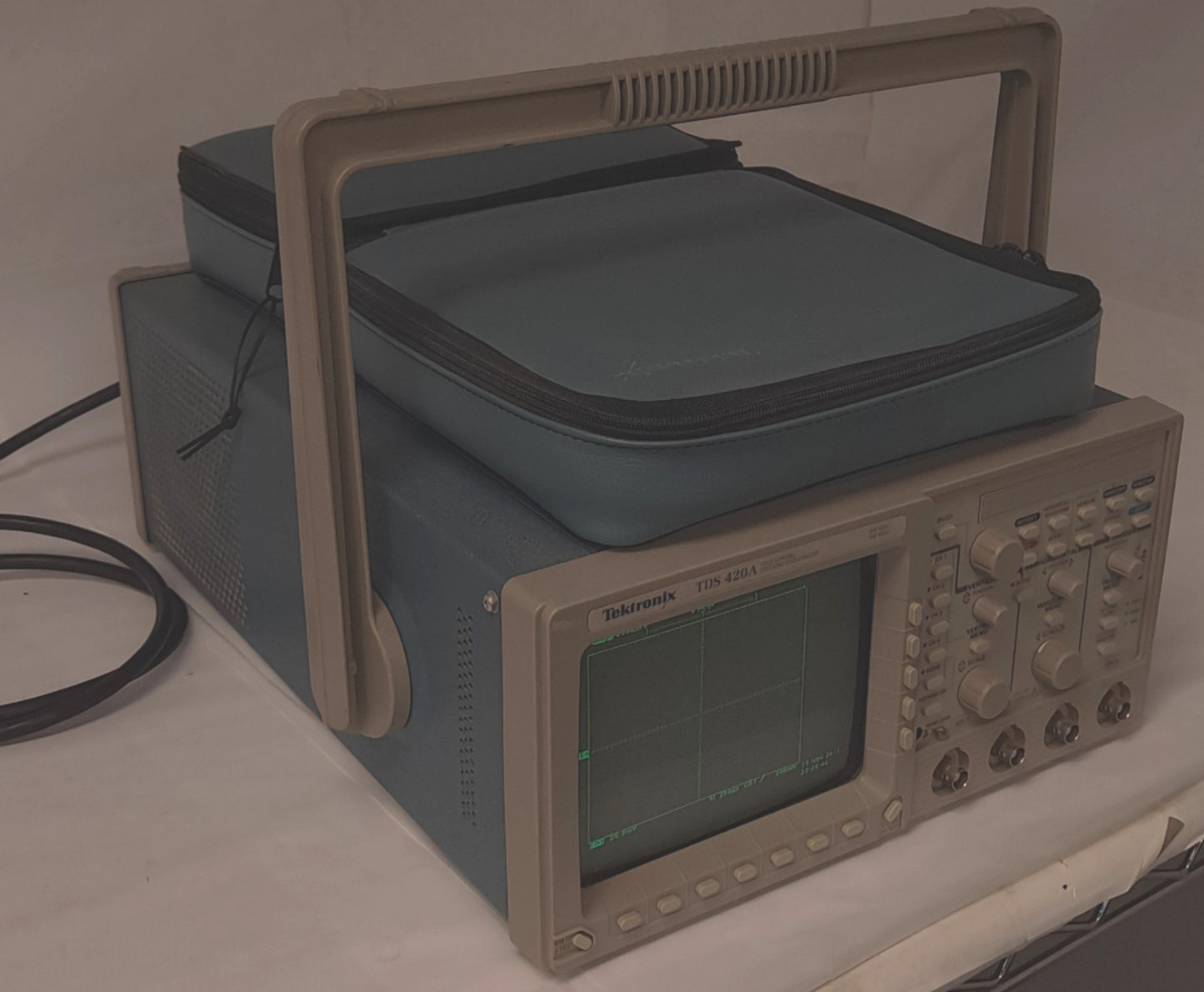 Used Tektronix TDS 420A Digitizing Oscilloscope, 4-Channel, 200MHz 100MS/s, GPIB