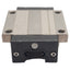 Used NSK H15 Linear Ball Bearing Block Slide Carriage, 2.16in x 1.85in x 0.8in, M5