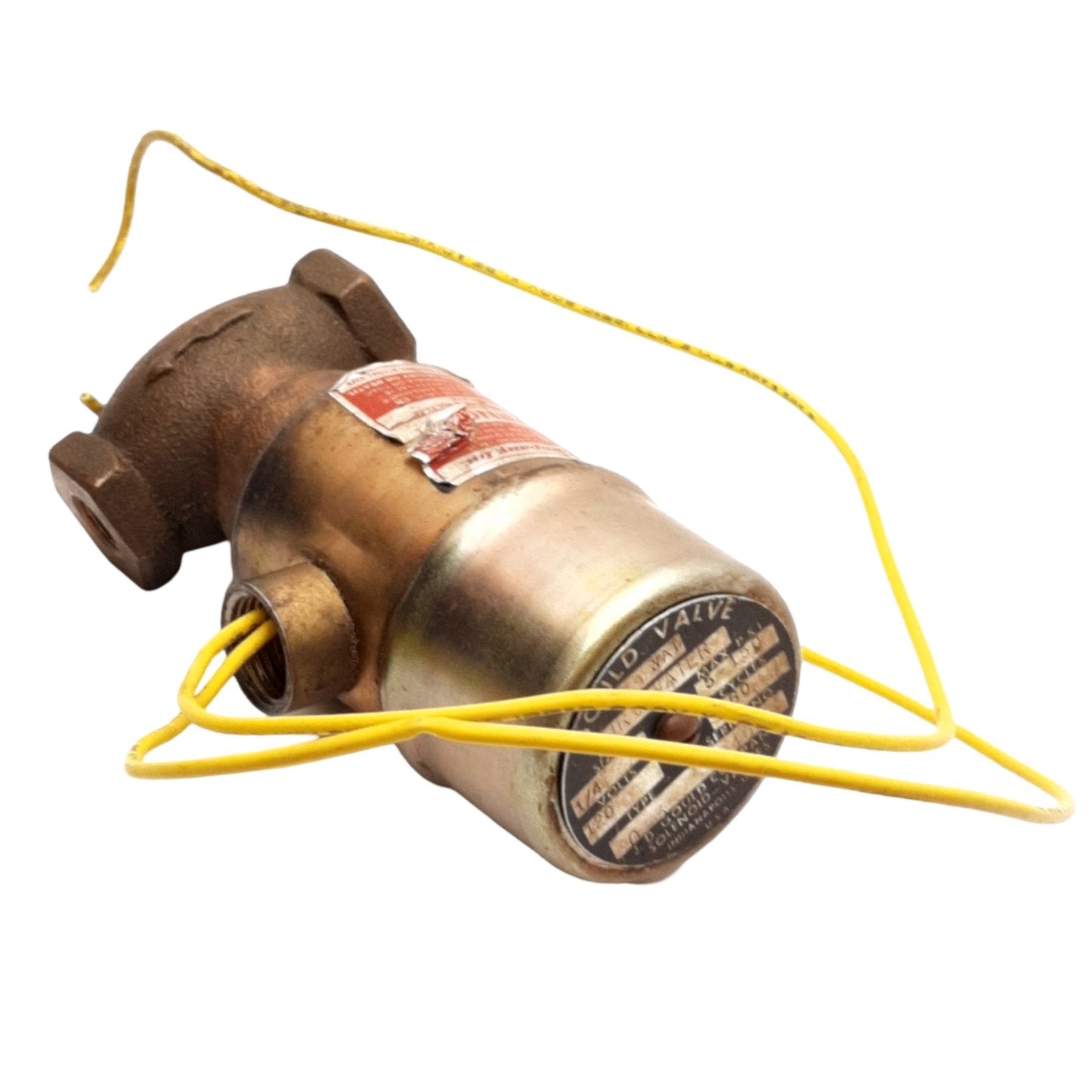 Used Gould Q-3 Air & Water Solenoid Valve, 1/4 inch NPT, 5-150 psi, 120VAC Coil