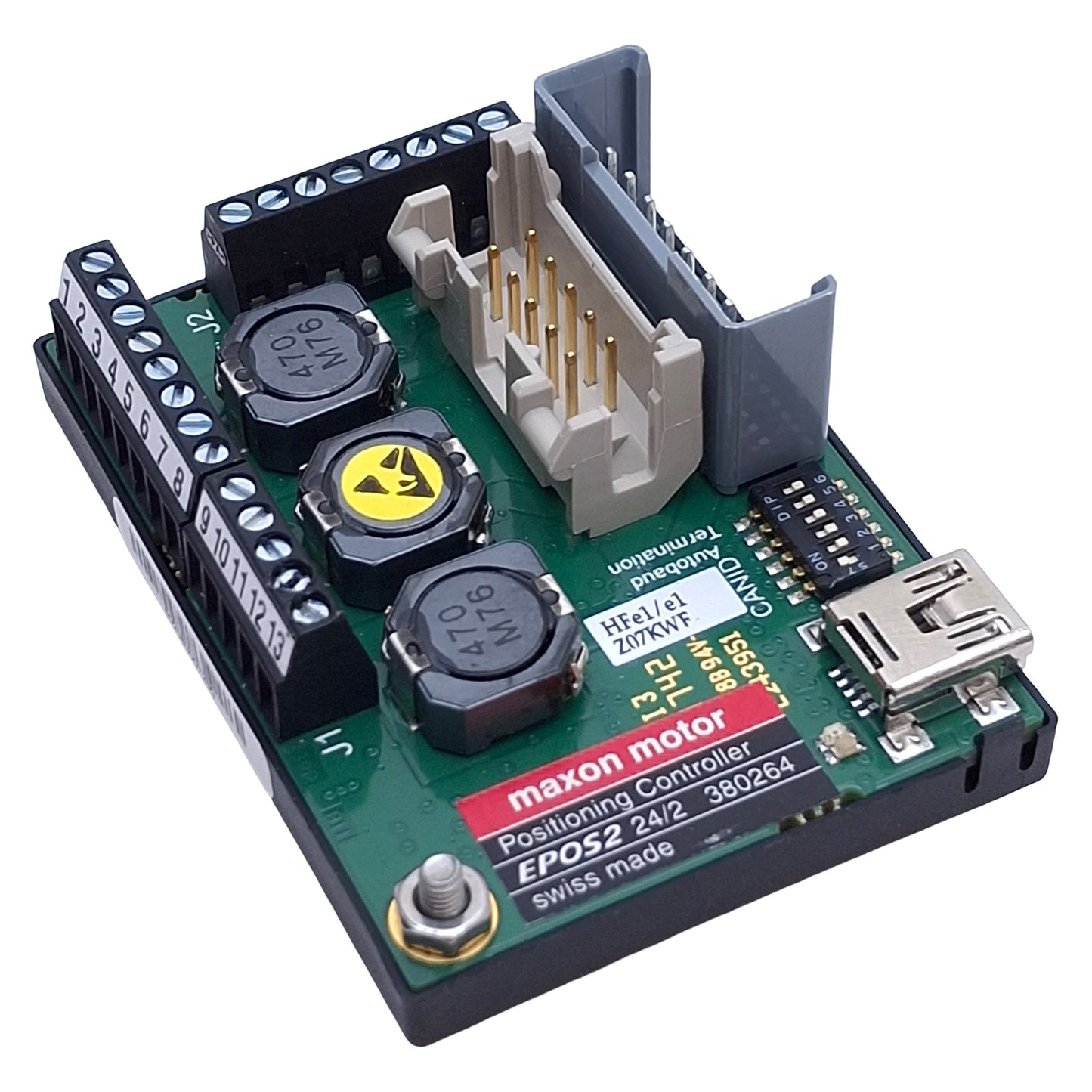 Used MAXON 380264 EPOS2 24/2 Digital Positioning Controller DC Motor Drive 2A 9-24VDC