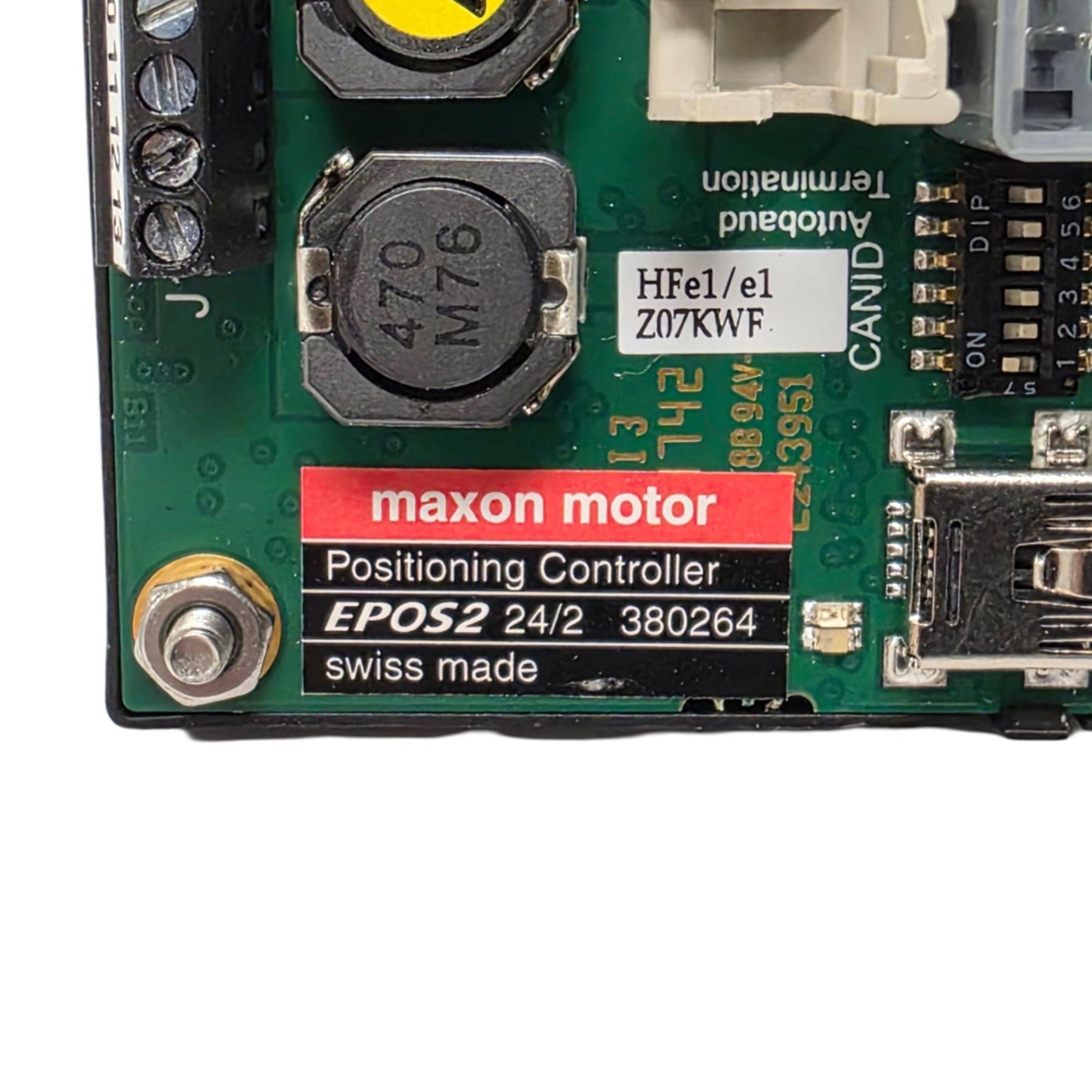 Used MAXON 380264 EPOS2 24/2 Digital Positioning Controller DC Motor Drive 2A 9-24VDC