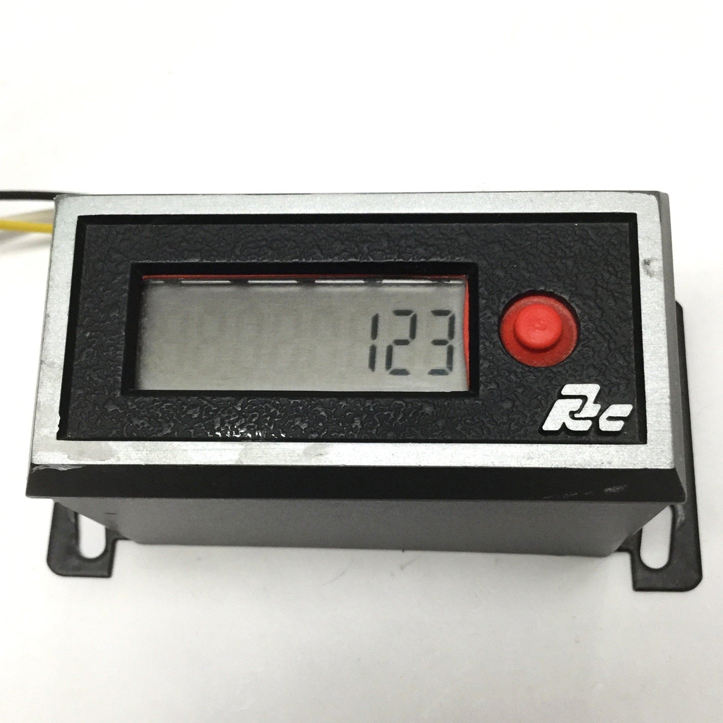 Used Red Lion CUB2L8 Miniature Counter, 8-Digit LCD, 3.6VDC, 30Hz/5kHz Low/High Speed