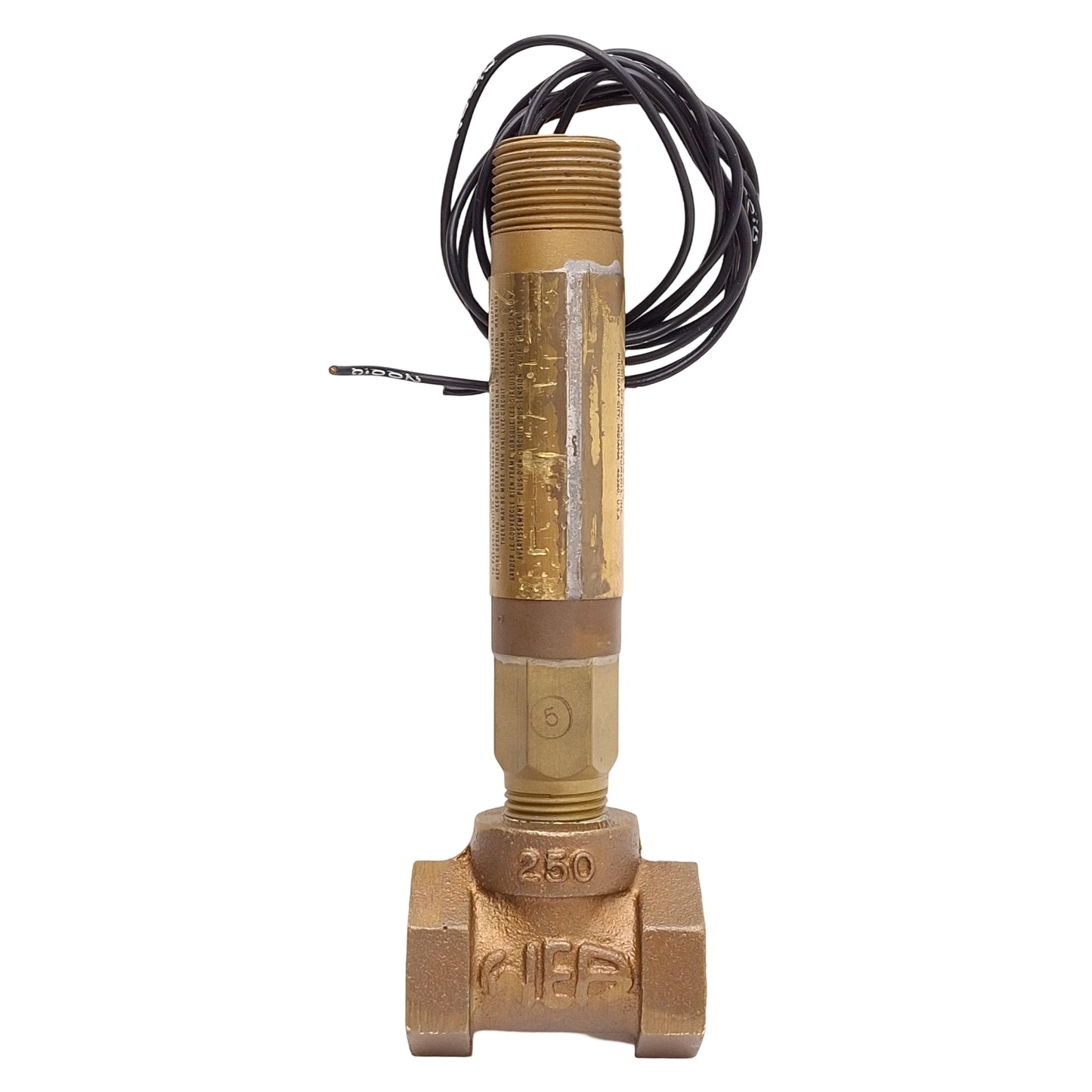Used Flowtect V6EPB-B-S-1-B-MT Flow Switch, SPDT, 250PSI, 1/2NPT, 250VAC 5A, 400°F