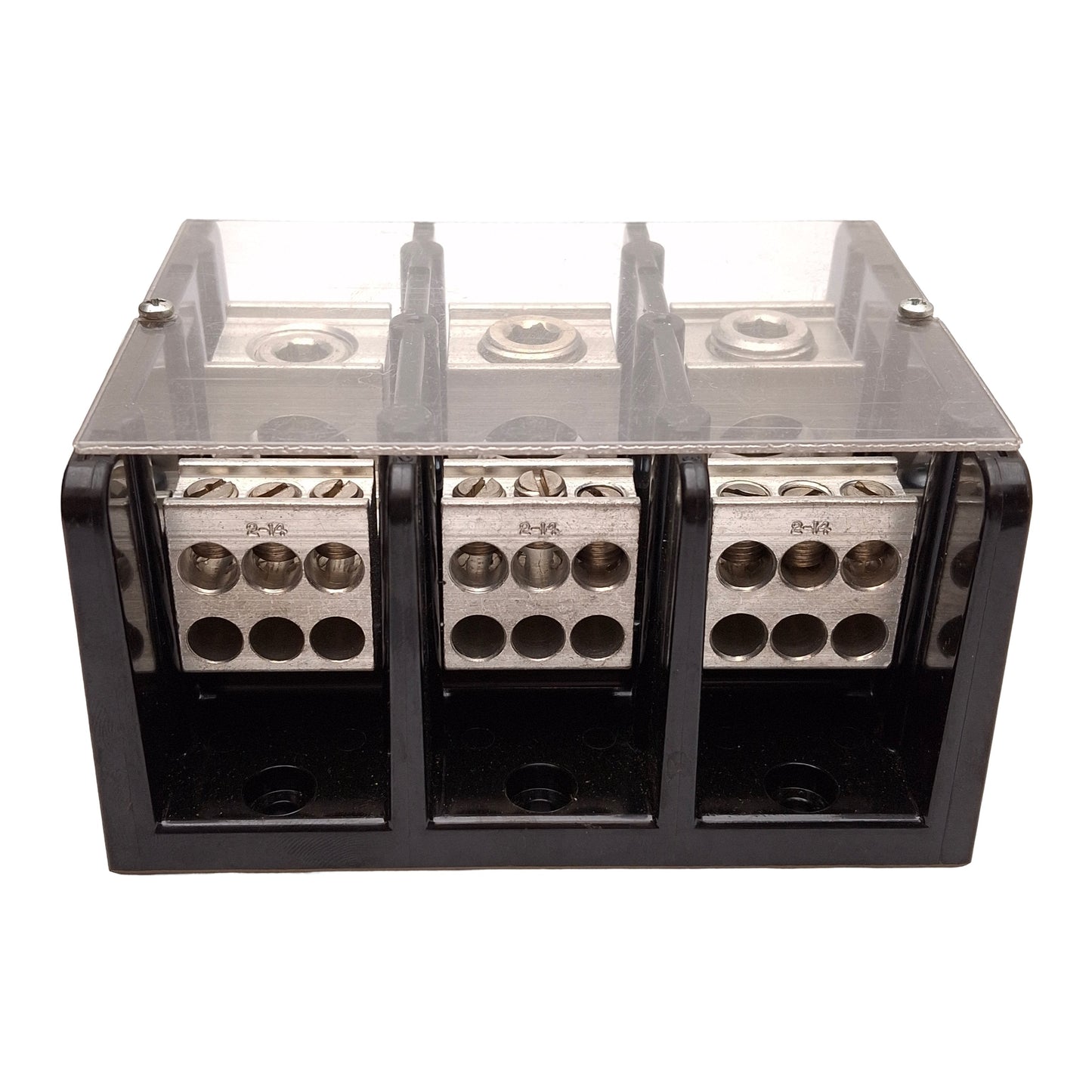 Used Marathon 1433553 Power Distribution Terminal Block, 3-Poles, 600VAC/DC 335A