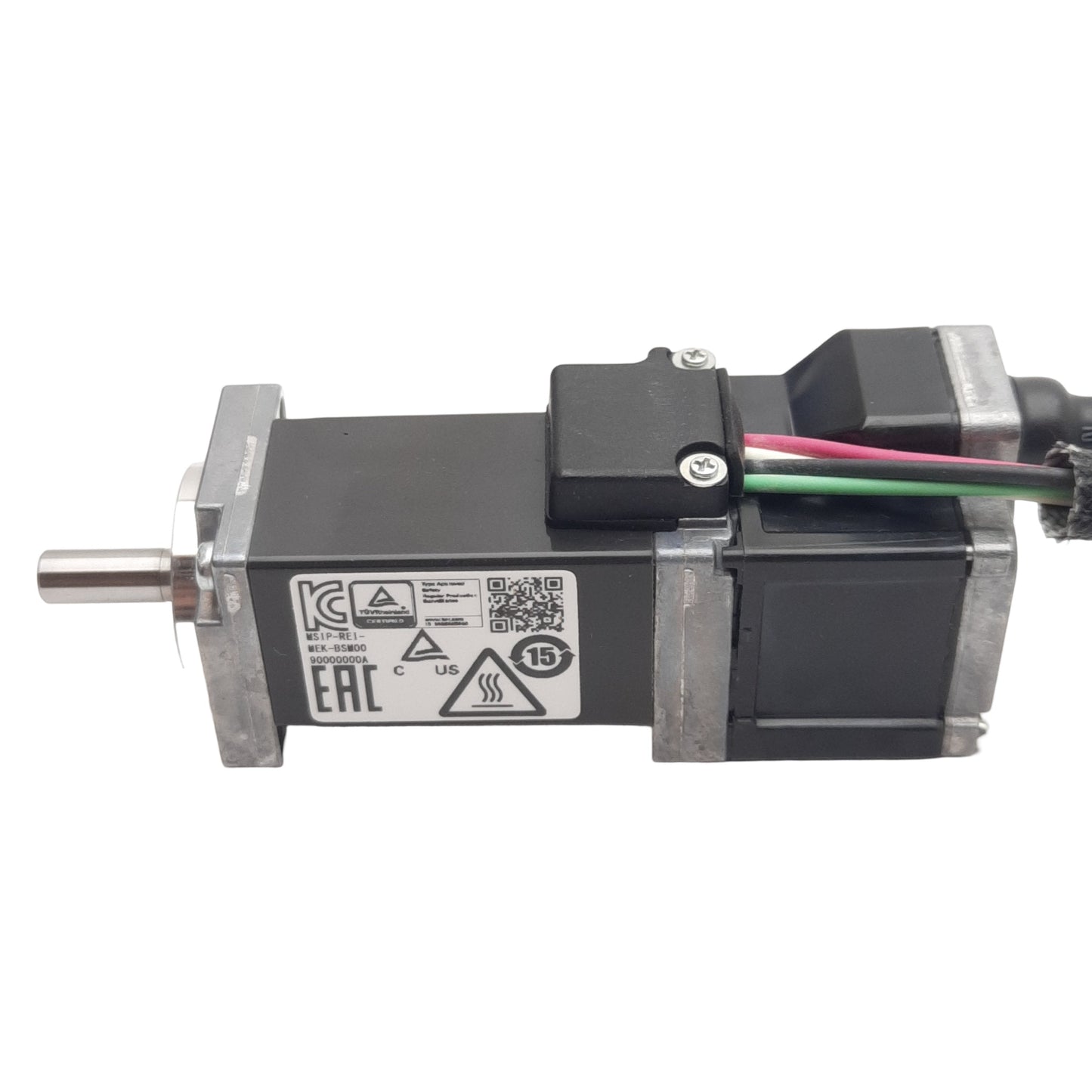 Used Mitsubishi Electric HG-AK0336 Servo Motor, 24-48VDC 2.2A, 3000rpm, 0.095Nm, ø5mm