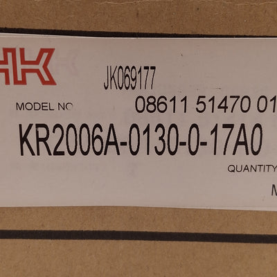New THK KR2006A-0130-0-17A0 Linear Actuator, 130mm Stroke, 6mm Lead, 860N Load