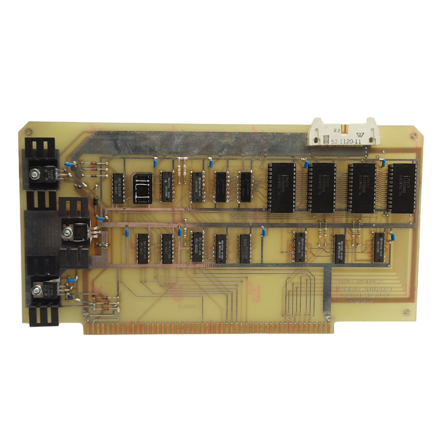Used Servo Products D-3646 Resolver Interface Digital Section For Model 7501 CNC