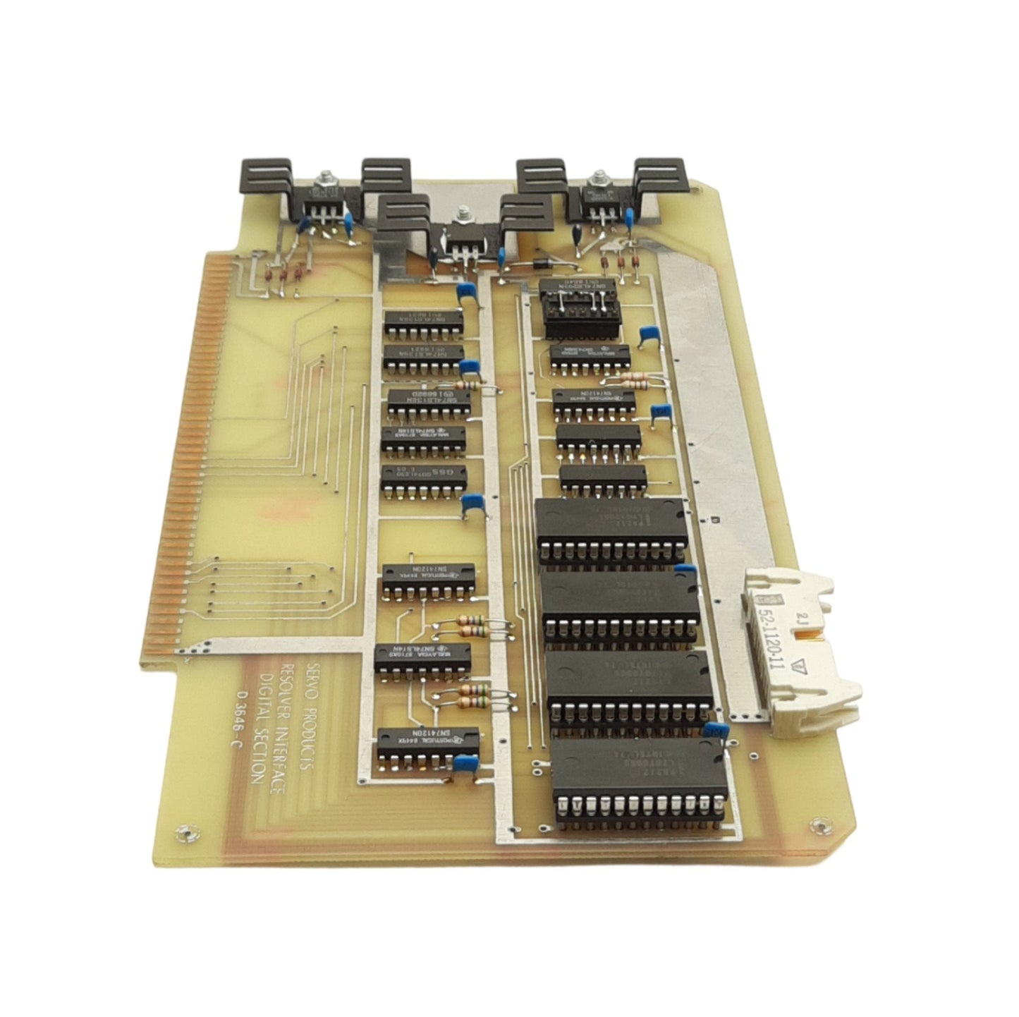 Used Servo Products D-3646 Resolver Interface Digital Section For Model 7501 CNC
