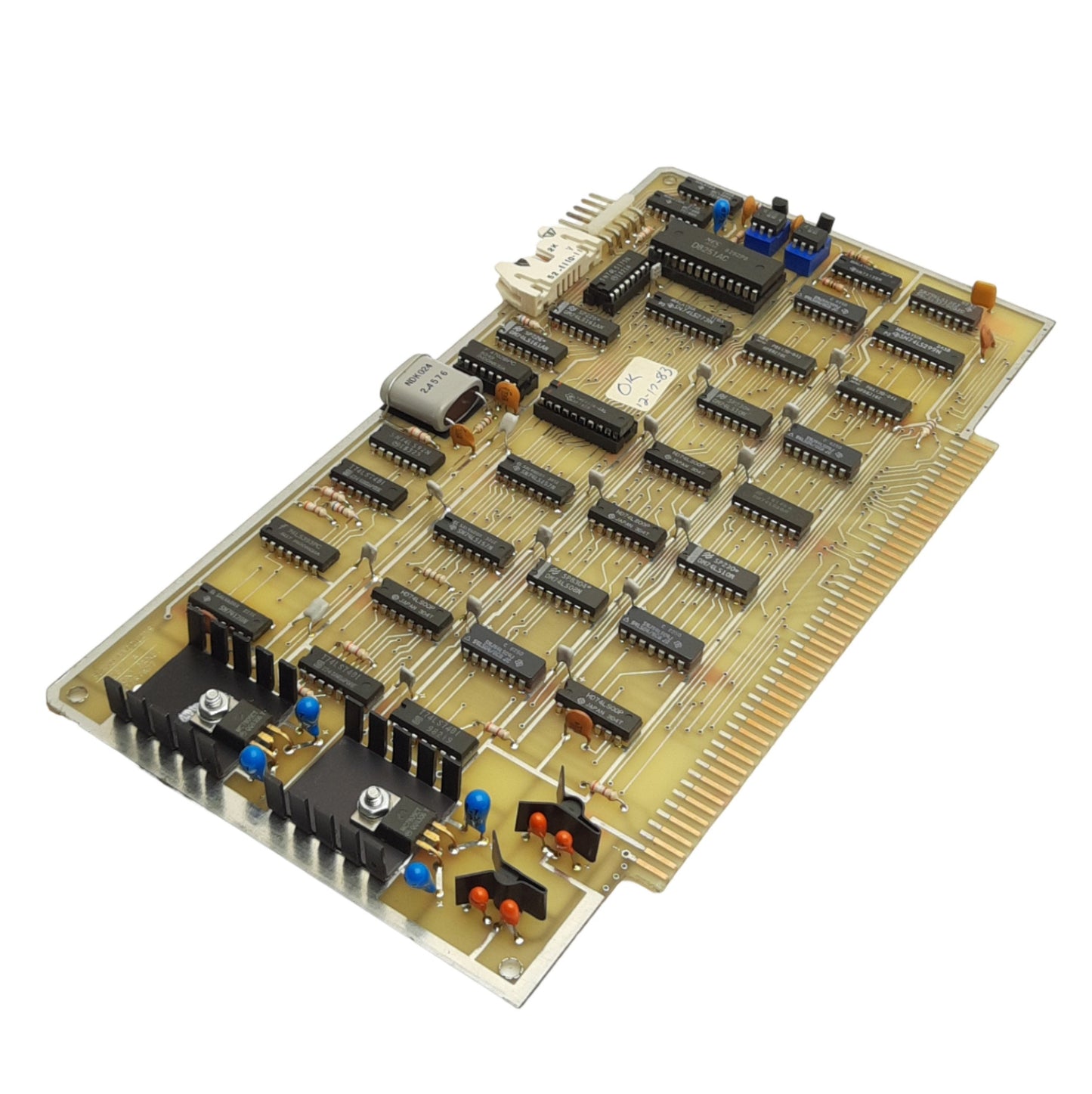 Used Servo Products D-3817 Front Panel Interface Machine Board For Model 7501 CNC