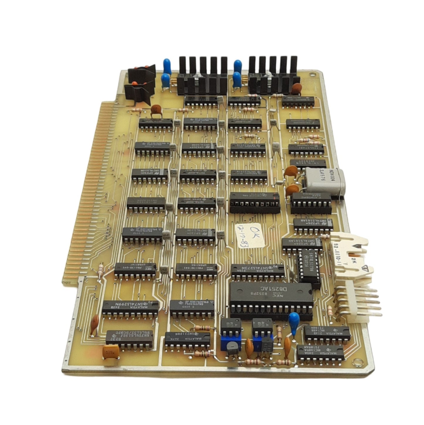 Used Servo Products D-3817 Front Panel Interface Machine Board For Model 7501 CNC
