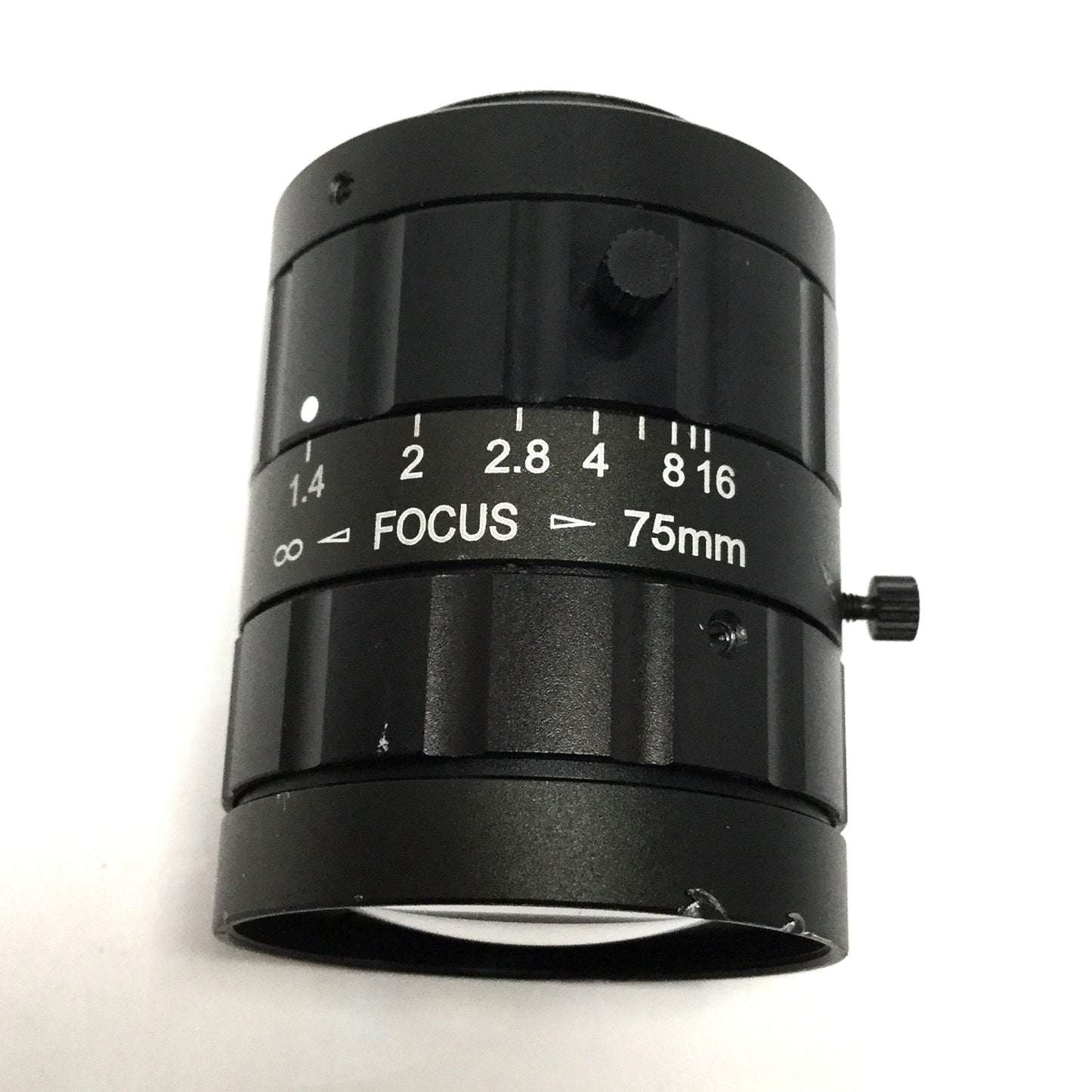 Used Edmund Optics 67-709 Fixed Focal Length Machine Vision Lens, 6mm FL, f/1.4-f/16