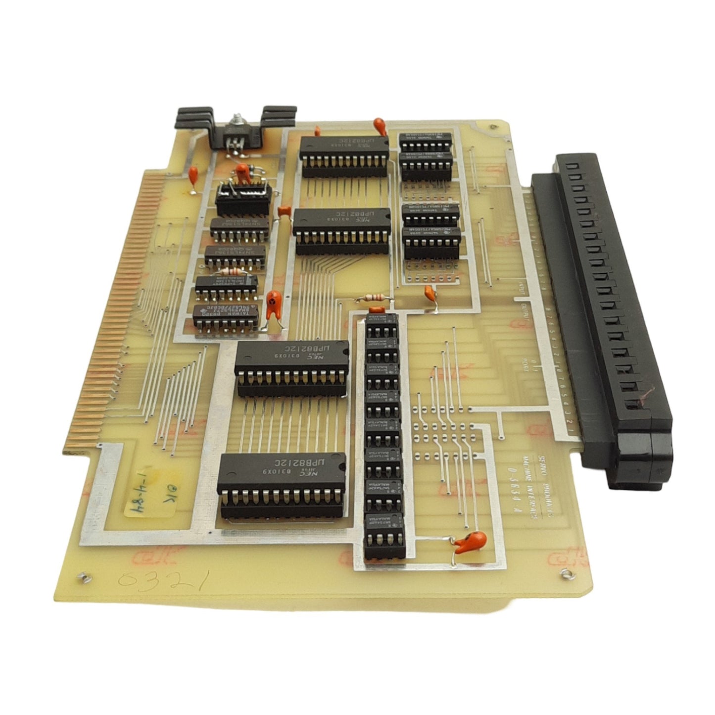 Used Servo Products D-3634 Input/Output Machine Interface Board For Model 7501 CNC