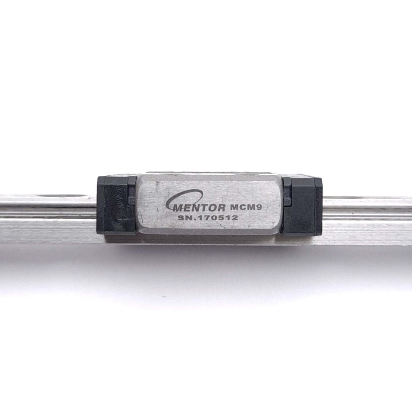 Used Mentor MCM9 (x2) Miniature Ball Bearing Linear Slides w/ 9x154mm Rail 2.25kN Max