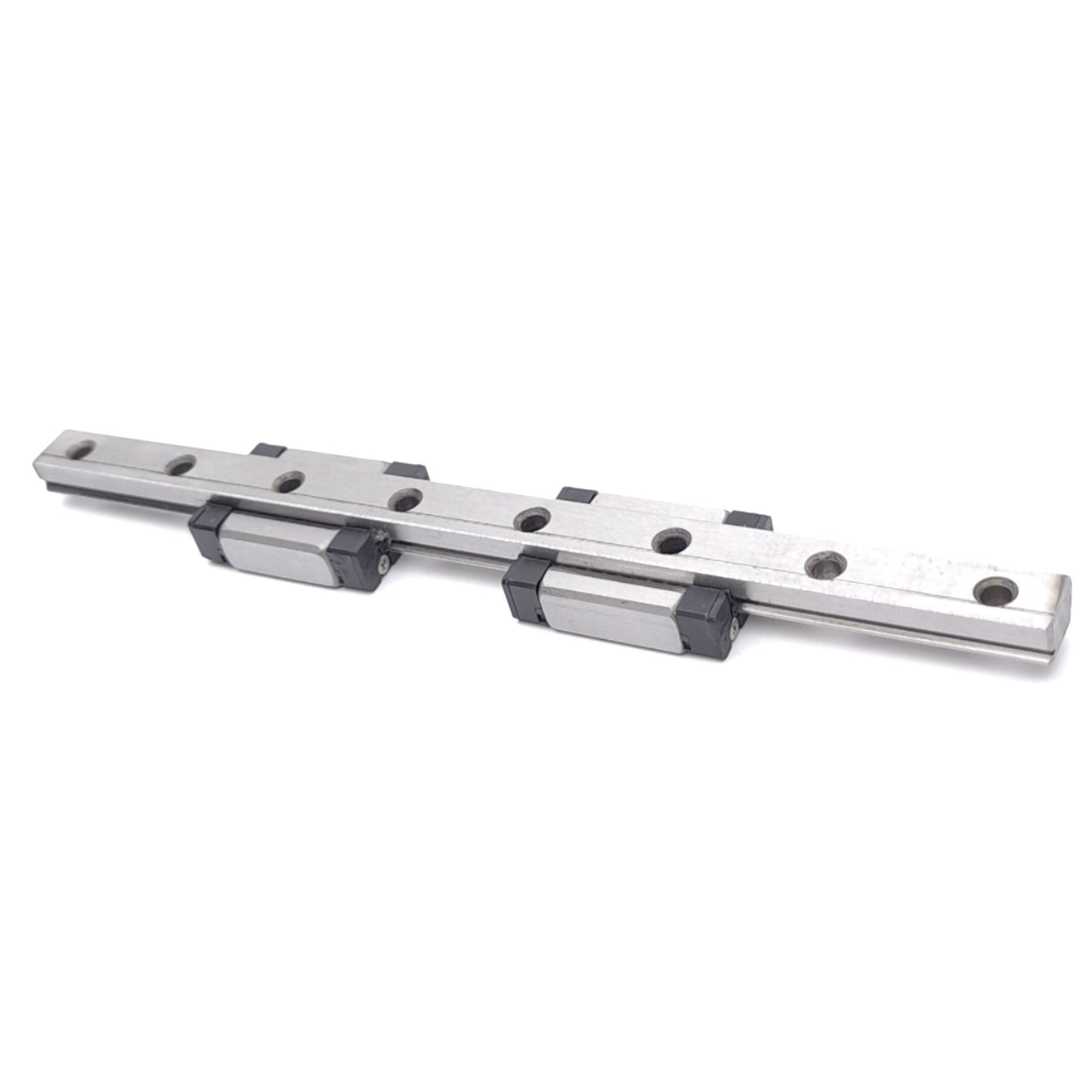 Used Mentor MCM9 (x2) Miniature Ball Bearing Linear Slides w/ 9x154mm Rail 2.25kN Max