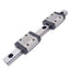 Used Hiwin MGN9CNHE (x2) Miniature Ball Bearing Linear Slides w/ 9x119mm Rail, 2.55kN