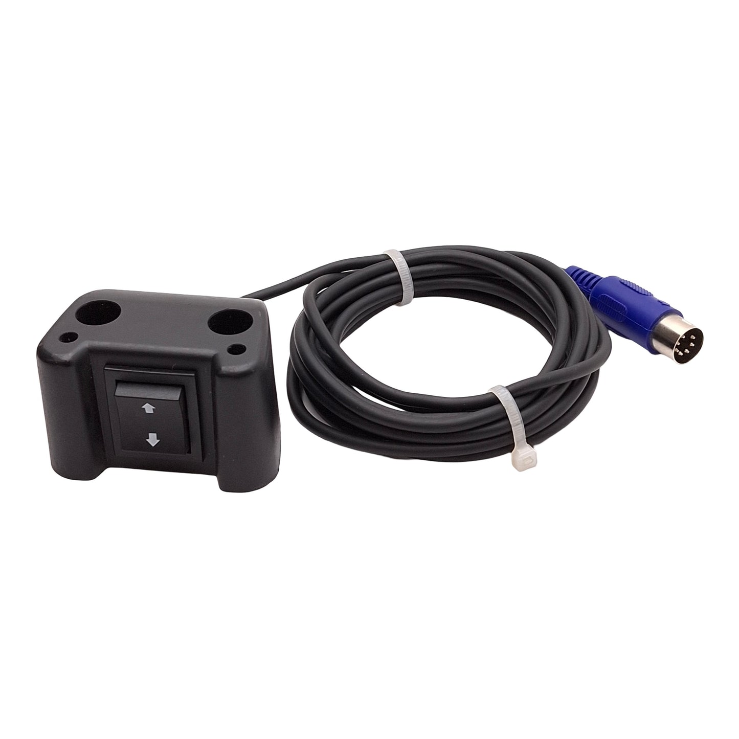 Used Suspa Movotec 645-02542 Lift System Control Switch, 7-Pin DIN Male, 3m Long