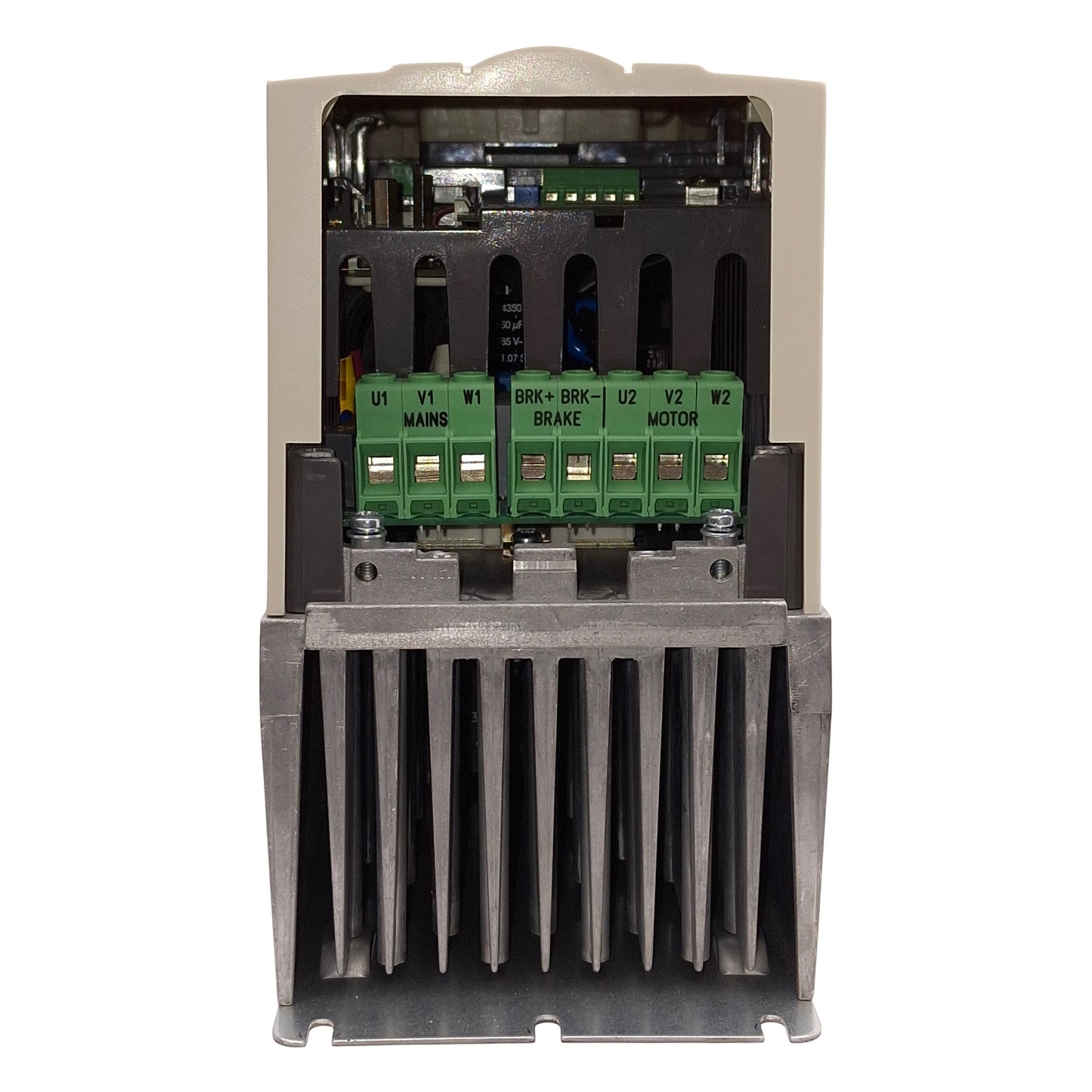 Used ABB ACH550-01-04A6-2 VFD, 3Ø 208-240VAC In, 3Ø 0-240VAC Out, 0-500Hz, 0.75kW