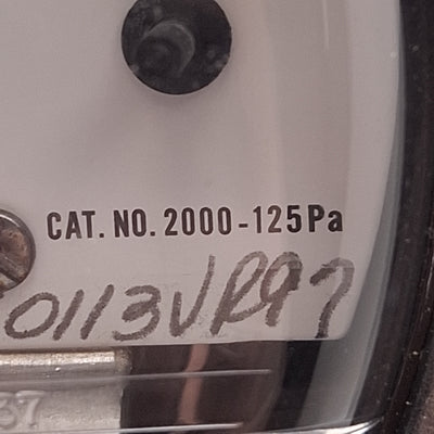 Used Dwyer 2000-125PA Magnehelic Differential Pressure Gauge, 0-125Pa, 1/8in NPT
