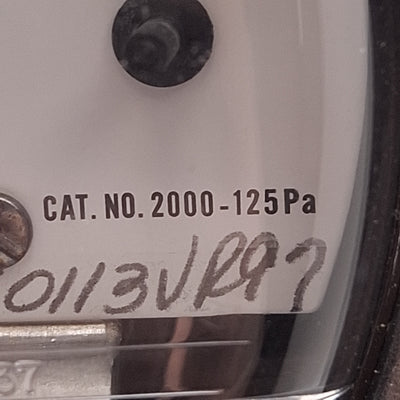 Used Dwyer 2000-125PA Magnehelic Differential Pressure Gauge, 0-125Pa, 1/8in NPT