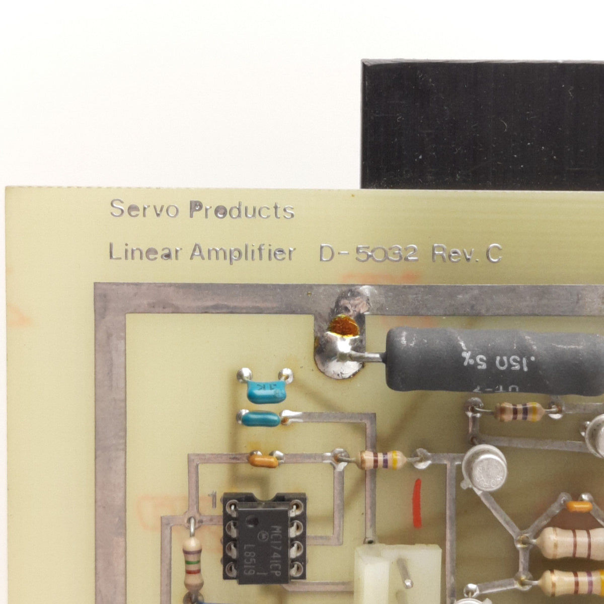 Used Servo Products D-5032 C Linear Amplifier Machine Board For Model 7501 CNC Mill