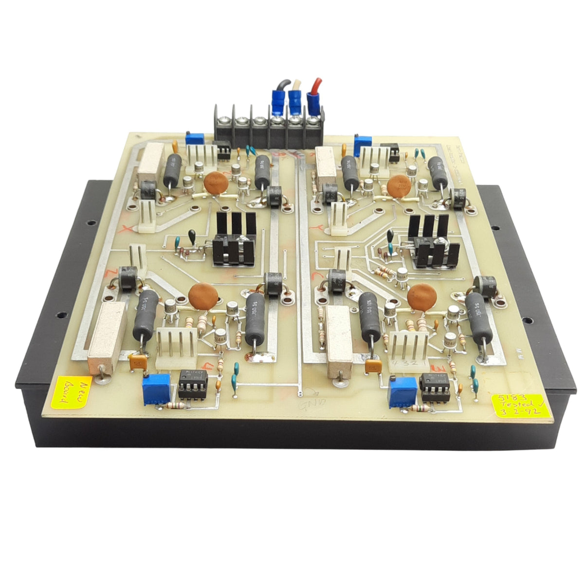 Used Servo Products D-5032 C Linear Amplifier Machine Board For Model 7501 CNC Mill
