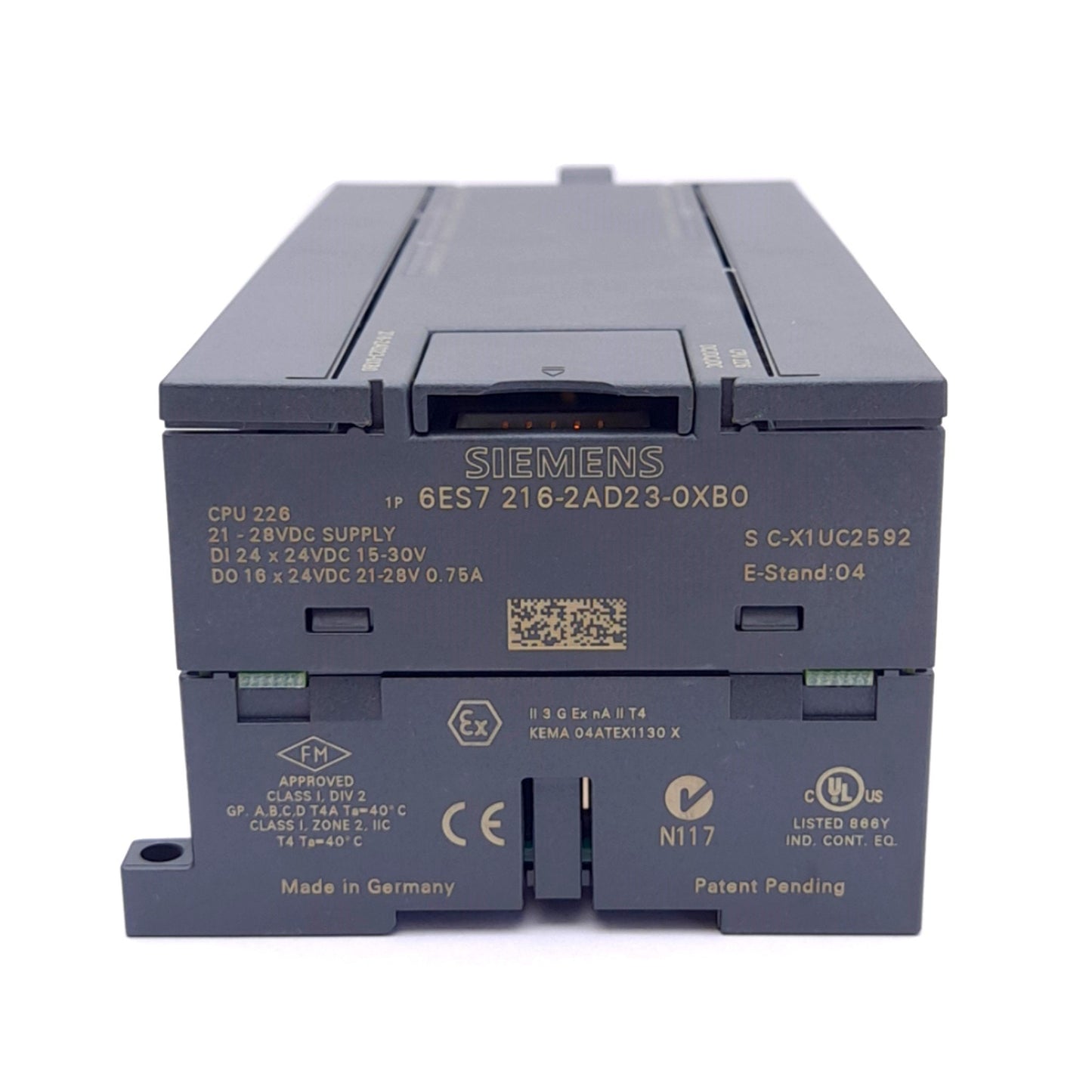 Used Siemens 6ES7 216-2AD23-0XB0 Digital I/O Module for SIMATIC S7, 24 In 16 Out, 24V
