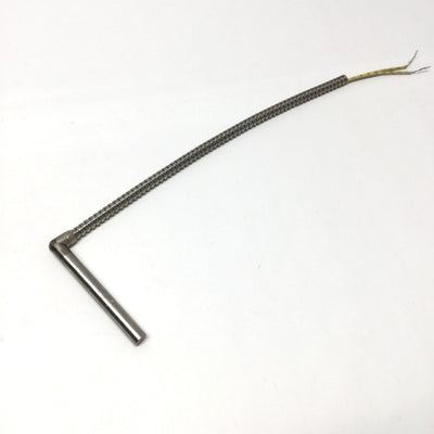 New – Open box Watlow G3A73 Firerod Cartridge Heater Ø3/8" x 3", 120V 300W, SS Hose, 12" Leads