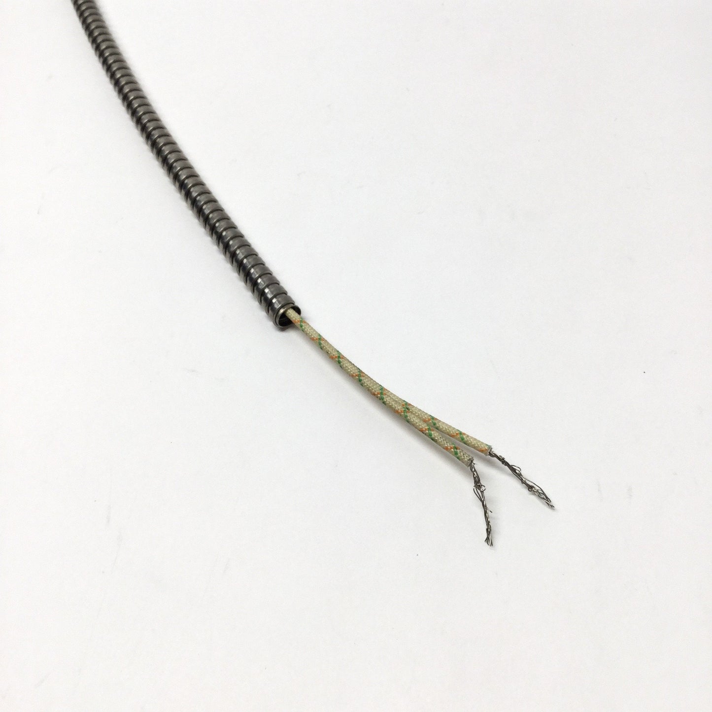 New – Open box Watlow G3A73 Firerod Cartridge Heater Ø3/8" x 3", 120V 300W, SS Hose, 12" Leads