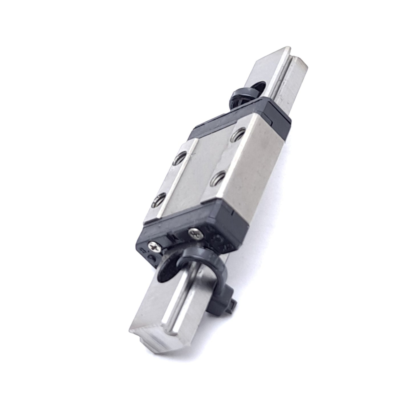 Used Hiwin MGN9CNHE Miniature Ball Bearing Linear Slide w/ 9x64mm Rail, 2.55kN Max