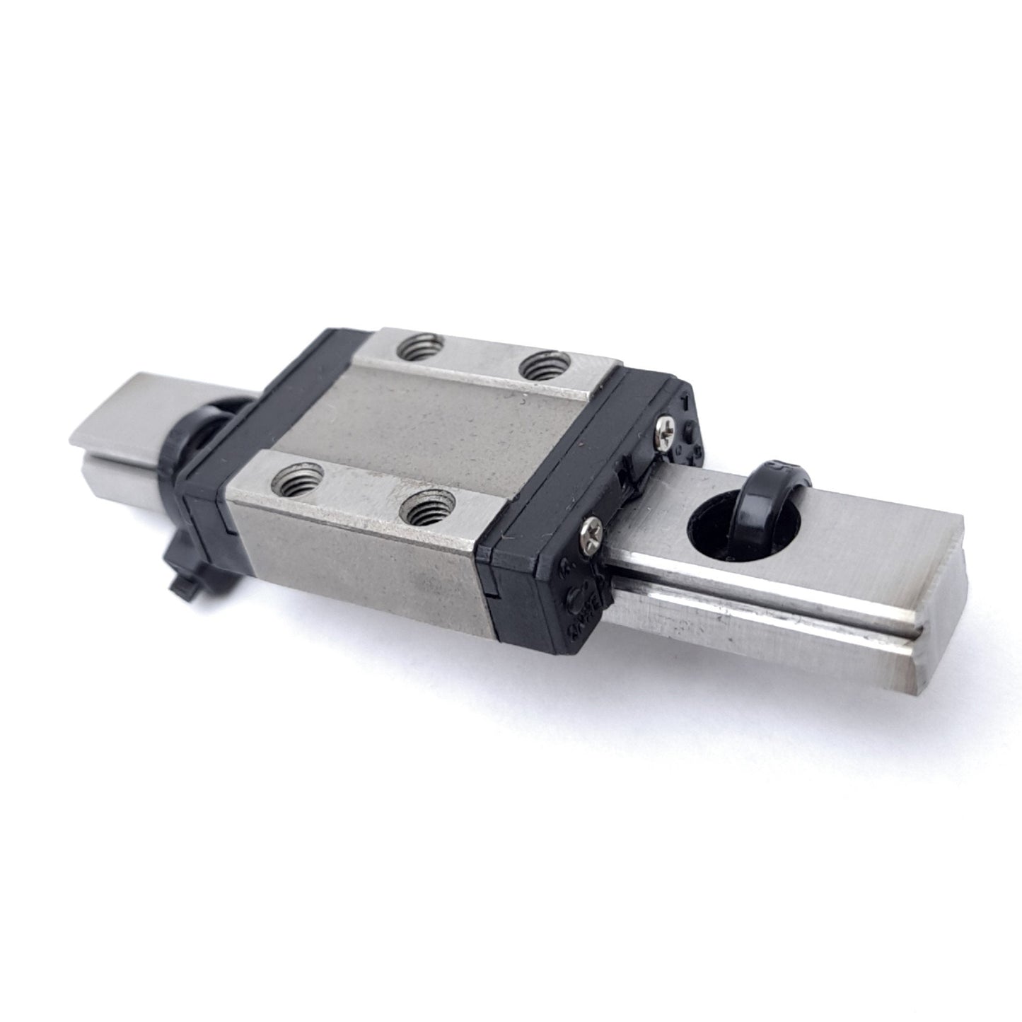 Used Hiwin MGN9CNHE Miniature Ball Bearing Linear Slide w/ 9x64mm Rail, 2.55kN Max