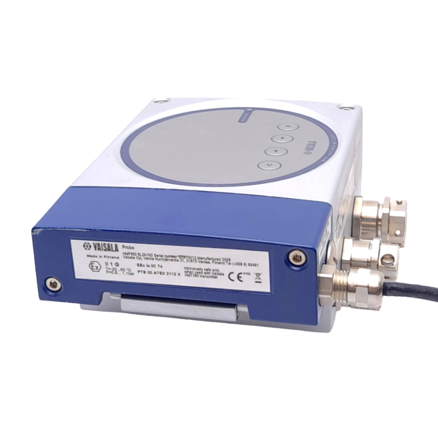 Used Vaisala HMT360 8A12BCD1A2BL2A1N Humidity/Temperature Transmitter w/ HMP360 Probe