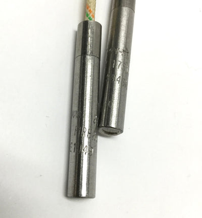 New – Open box Lot of 2 Watlow E1J49 Firerod Cartridge Heater Rods 240V, 175W, Ø1/4 x 1.25"