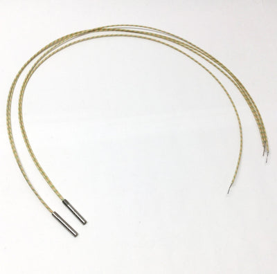 New – Open box Lot of 2 Watlow E1J49 Firerod Cartridge Heater Rods 240V, 175W, Ø1/4 x 1.25"