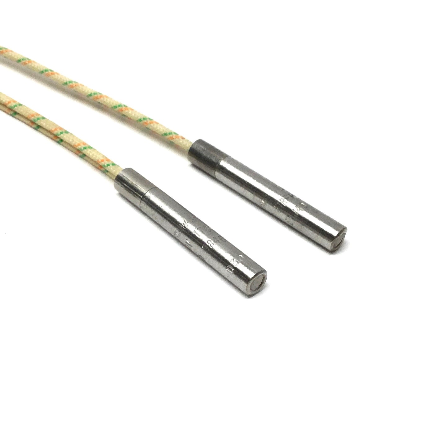 New – Open box Lot of 2 Watlow E1J49 Firerod Cartridge Heater Rods 240V, 175W, Ø1/4 x 1.25"