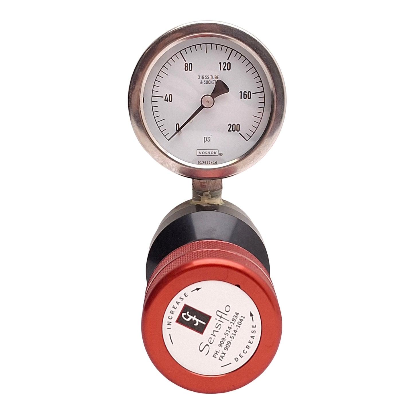 Used Cashco P12-B1B7-15F00000A Sensiflo Pressure Regulator, 1/4 NPT, 3-250psi Set