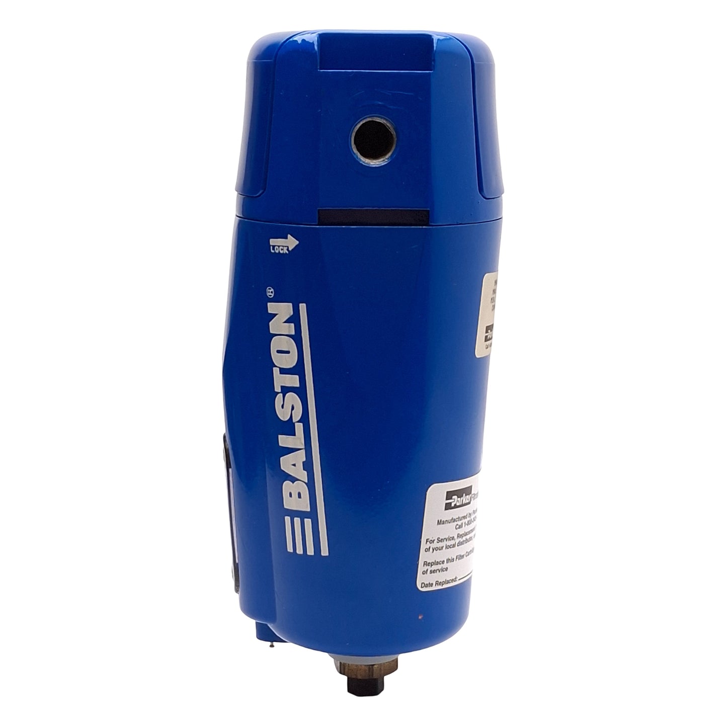 Used Parker Balston 2002N-0A0-SA Pneumatic Filter, 0.01µm Filtration, 250PSIG, 1/4NPT
