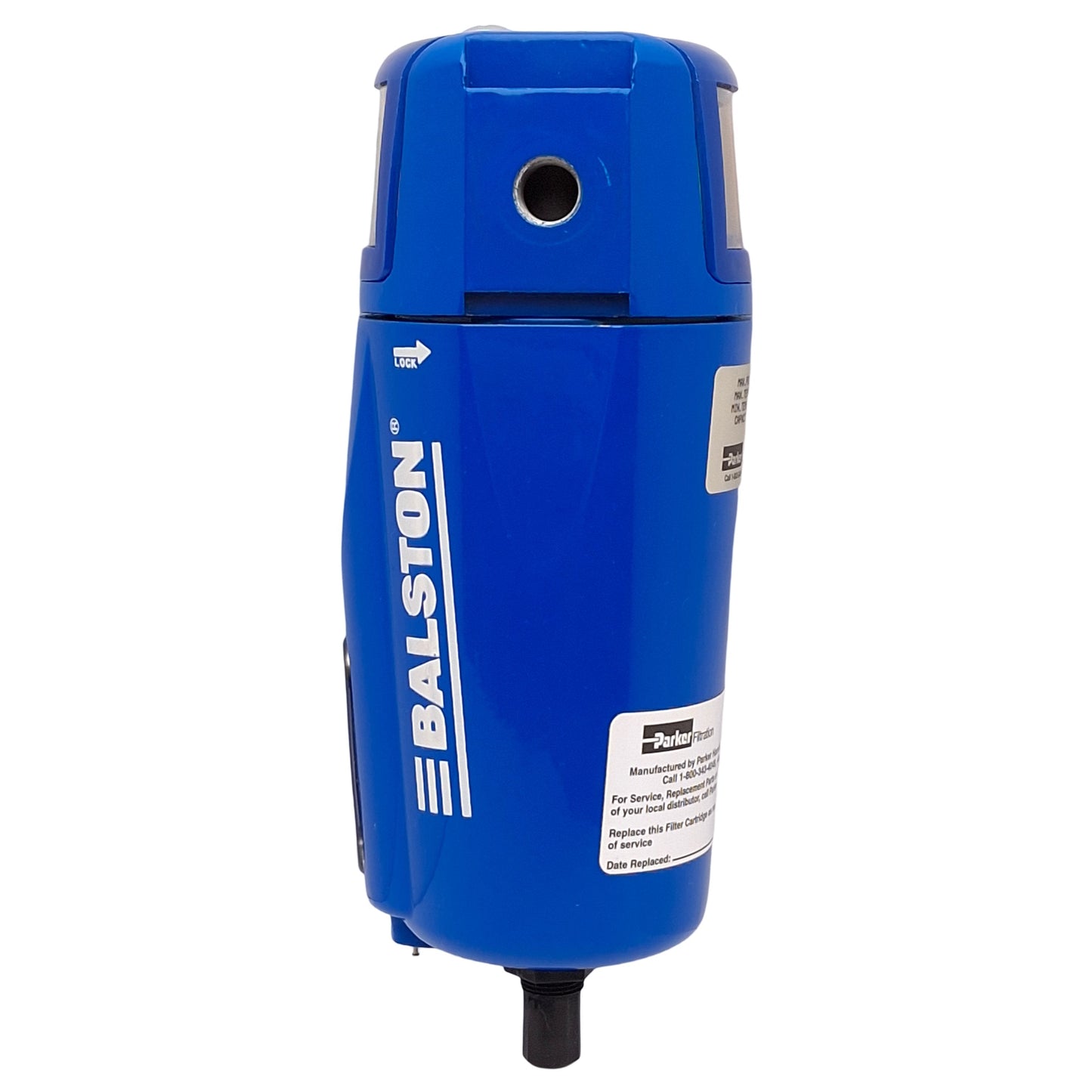 Used Parker Balston 2002N-1B1-BX Pneumatic Filter, 0.01µm Filtration, 250PSIG, 1/4NPT