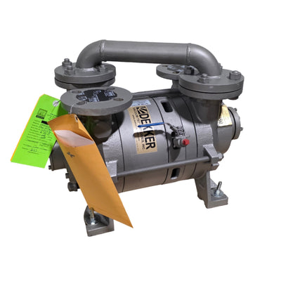 New Dekker DV0101B-DA3 Titan Two-Stage Liquid Ring Vacuum Pump 100CFM, 7.5HP, 29Hg