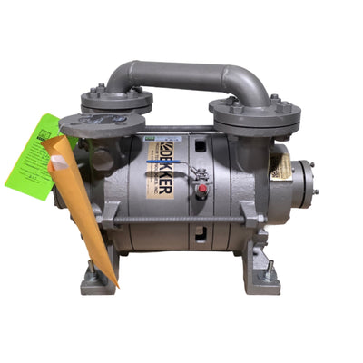 New Dekker DV0101B-DA3 Titan Two-Stage Liquid Ring Vacuum Pump 100CFM, 7.5HP, 29Hg