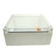 Used Hoffman Q303013PCICC Plastic Enclosure 300mm x 300mm x 131mm Clear Cover *Holes*